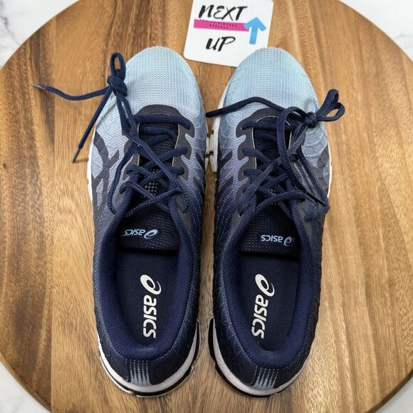 Women’s Size 9-ASICS Gel Quantum 180 4 Blue Running Shoes Sneakers - Picture 8 of 10